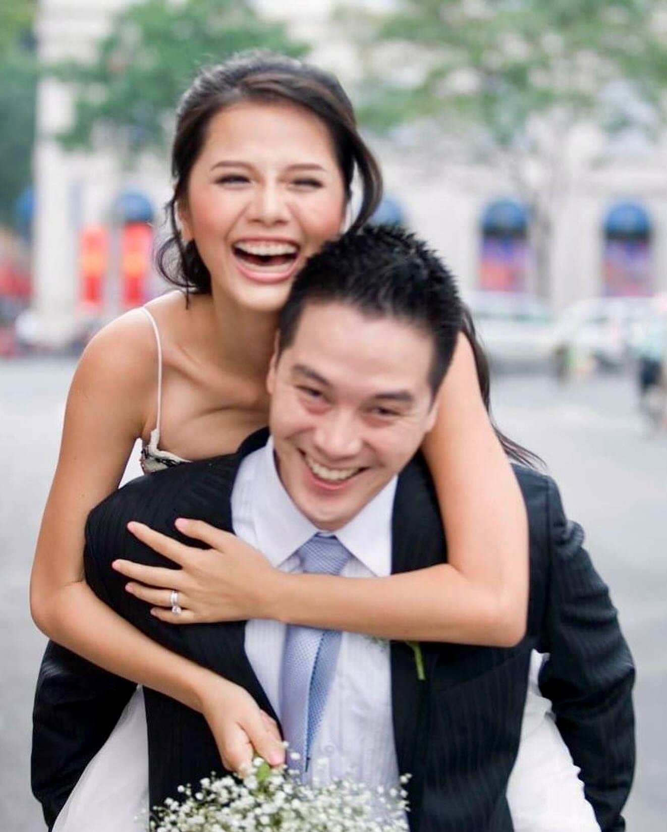 Người đẹp từng thi Hoa hậu Việt Nam, bỏ showbiz, hôn nhân viên mãn bên chồng tâm lý- Ảnh 3.