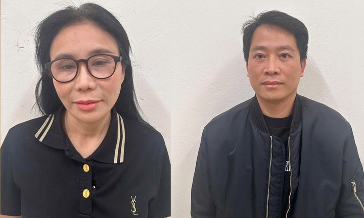 Vợ chồng chủ thẩm mỹ viện Mailisa.