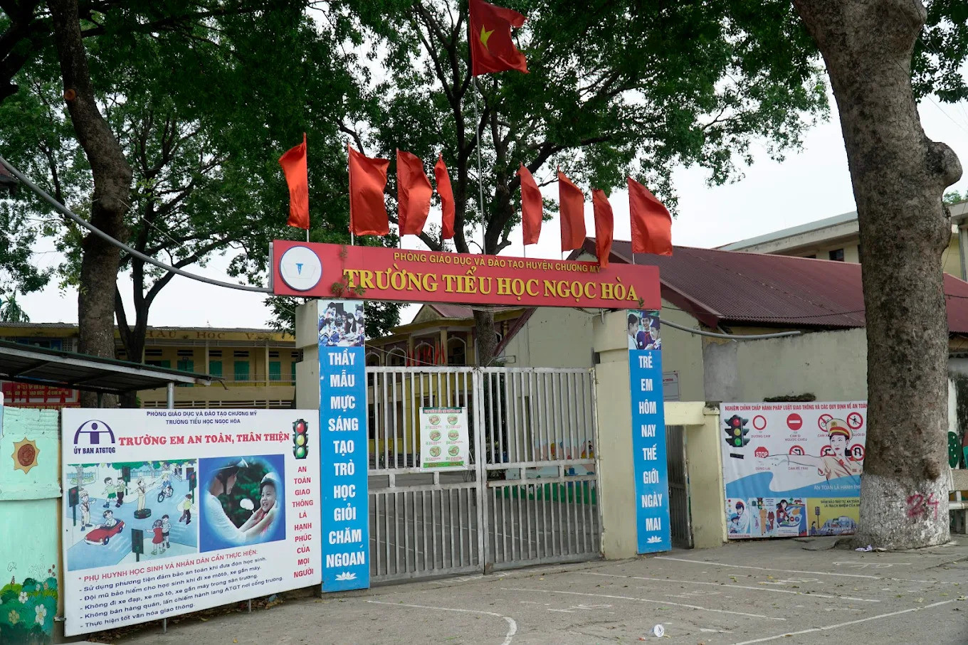 Hà Nội phường Chương Mỹ thông tin vụ 300 tấn thịt lợn bệnh vào trường học - Ảnh 2.