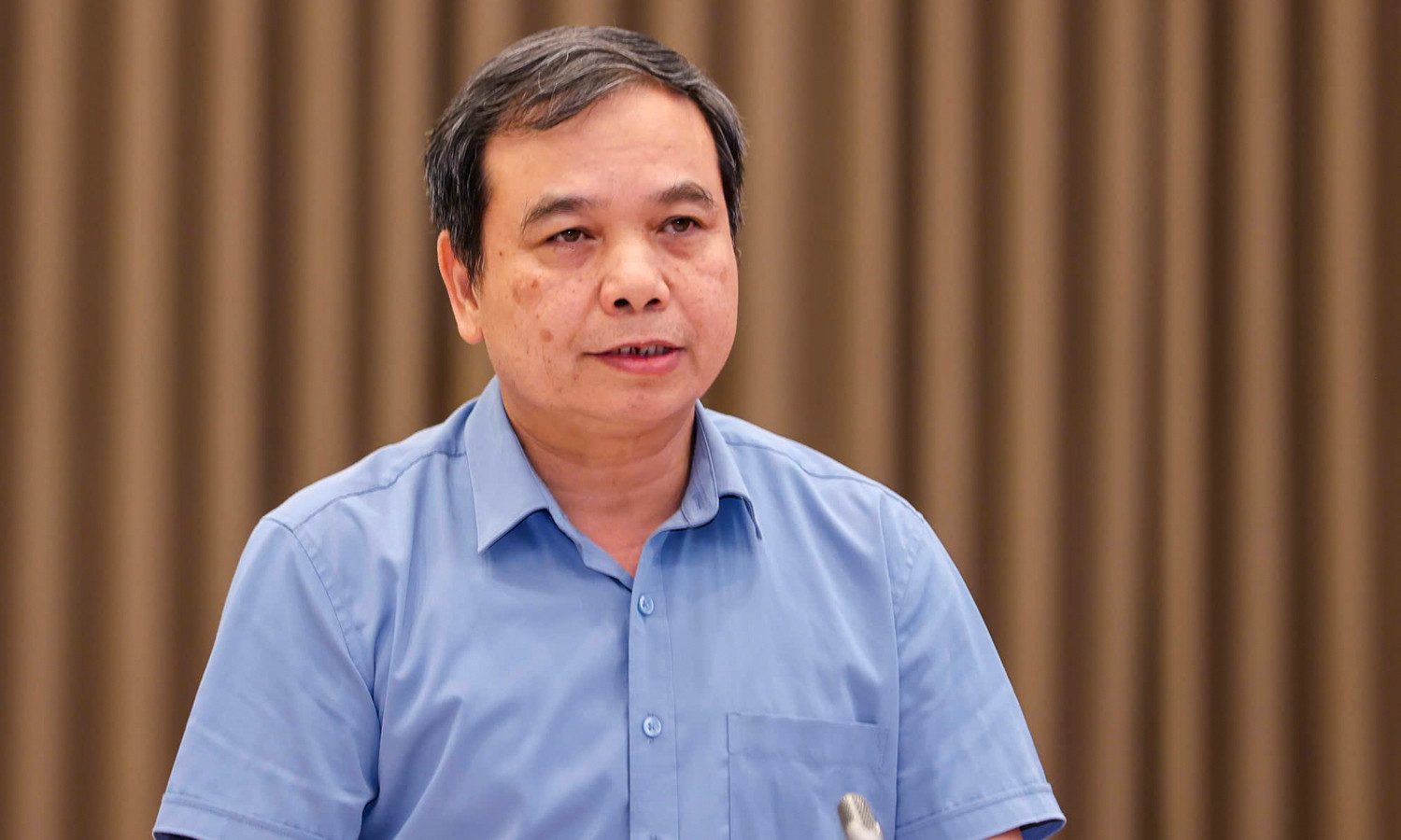 Yêu cầu tất cả trường học phải công khai đơn vị cung cấp thực phẩm插图 Ông Hoàng Đức Minh, Vụ trưởng Vụ Học sinh, sinh viên (Bộ Giáo dục và Đào tạo).