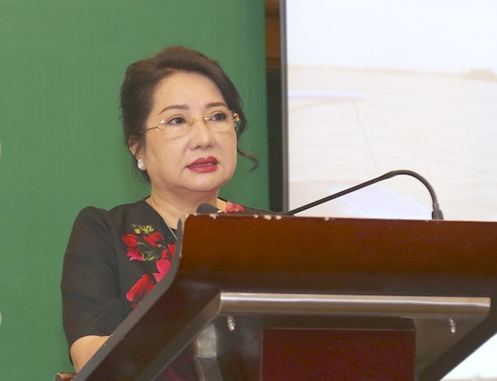 Bà Nguyễn Thị Như Loan trước thời điểm bị bắt.