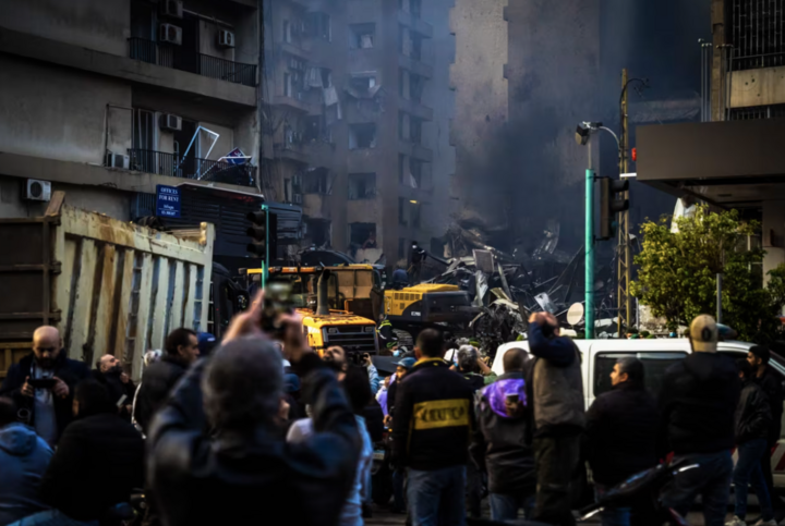 Những cuộc tấn công không hề có cảnh báo trước như vậy khiến người dân thủ đô Beirut của Lebanon sống trong sợ hãi. (Ảnh: Getty)