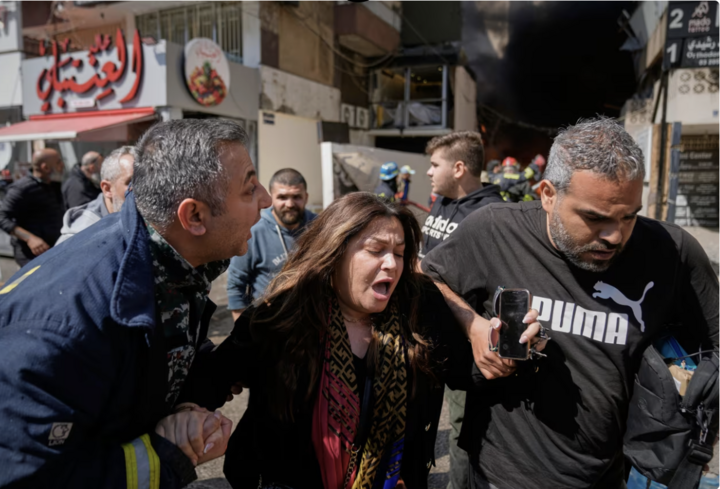 Thủ tướng Lebanon Nawaf Salam cho biết các vụ tấn công của Israel nhắm vào “dân thường ôn hòa, không vũ trang”. (Ảnh: AP)