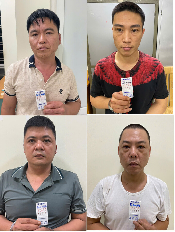Nhóm bị can trong vụ án. (Ảnh: CACC)