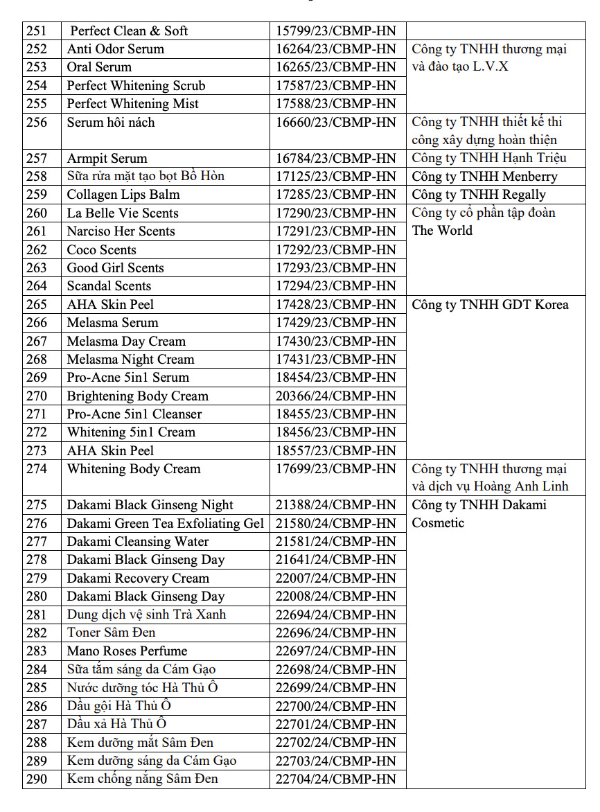 Thu hồi 511 sản phẩm mỹ phẩm do Công ty Việt Hương sản xuất - Ảnh 11.