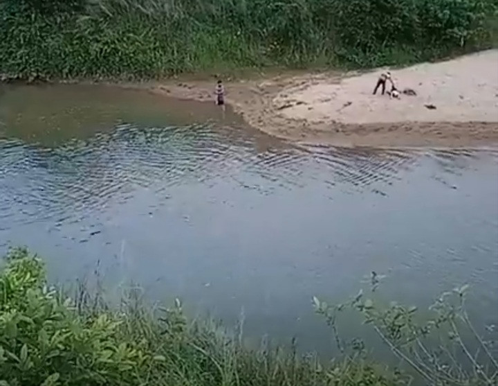 Hiện trường vụ việc.