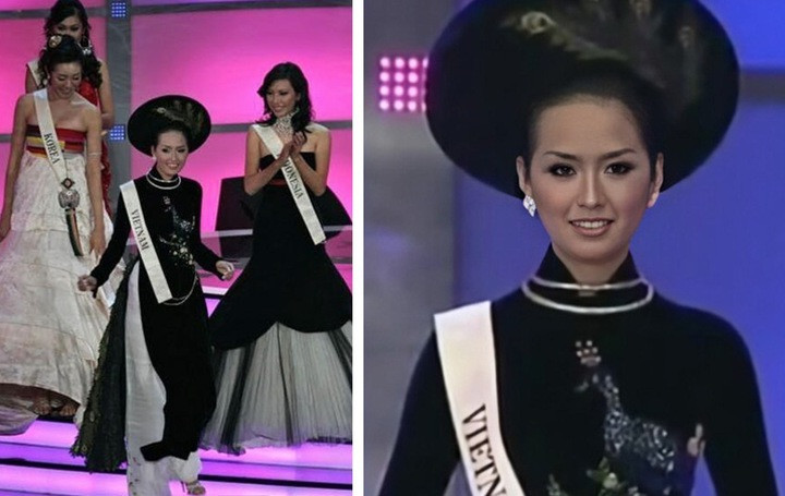Với chiều cao 1m79, nàng hậu trở thành tâm điểm chú ý của công chúng vì vẻ đẹp đầy khỏe khoắn và cá tính.