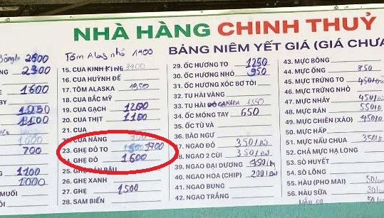 Ghẹ đỏ là hải sản gì mà có giá tới 1,7 triệu đồng/kg ở Sầm Sơn - Ảnh 3.