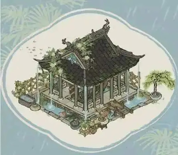 Đối với các hoàng đế, sự thoải mái vào mùa hè gần như được thể hiện qua kiến ​​trúc; trong thời nhà Đường (618–907 SCN), các điện thờ đặc biệt được xây dựng bên cạnh các nguồn nước để tăng cường sự thư giãn của hoàng gia. (Ảnh: Baidu)