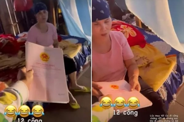 Khoảnh khắc HHen Niê tặng xấp sổ đỏ báo hiếu mẹ ruột.