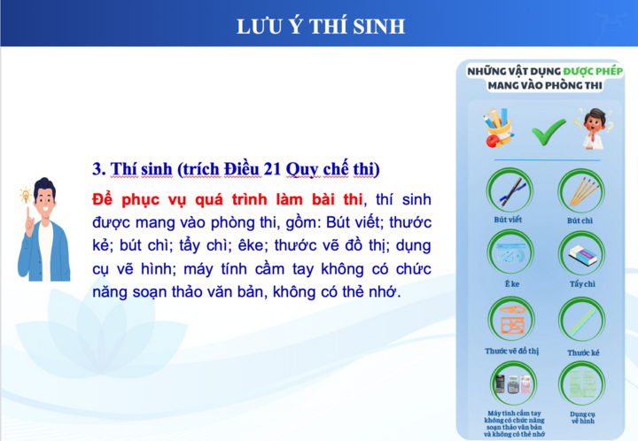 6 lưu ý quan trọng thí sinh cần nhớ trước kỳ thi lớp 10 công lập Hà Nội - 1