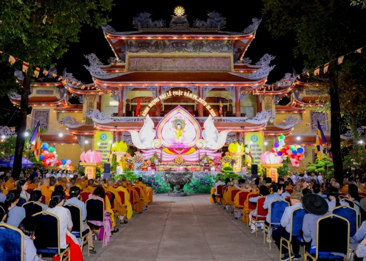 Đại lễ Phật đản tại Đắk Lắk. (Ảnh: VOV)