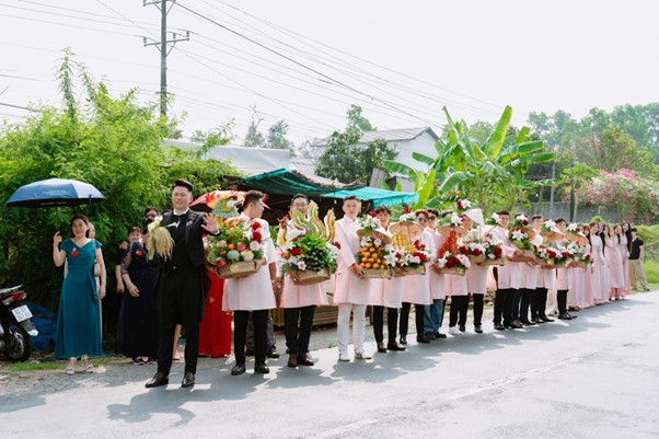 Bó hoa cưới độc lạ của cô dâu miền Tây gây sốt cõi mạng - Ảnh 5.