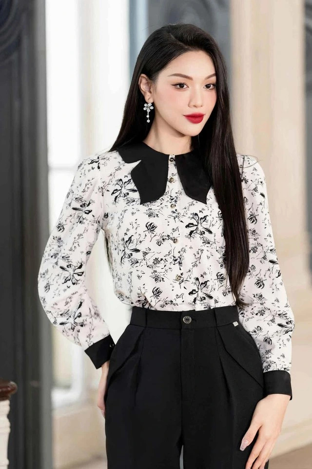 Mang chút lãng mạn vào tủ đồ cùng họa tiết hoa lá- Ảnh 1.