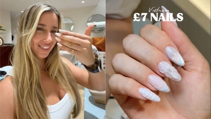 Du khách đánh giá cao dịch vụ làm nail tại Việt Nam vì chất lượng cao, giá rẻ, lại vô cùng tiện lợi không cần đặt lịch trước. (Ảnh chụp màn hình)
