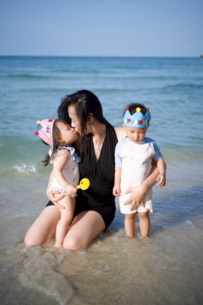 Bé Nhật Hạ hiện đang theo học tại một trường mẫu giáo gần nhà