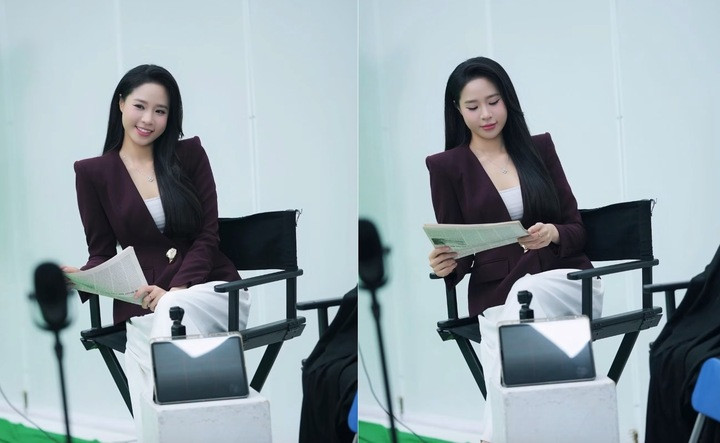 Nguyễn Hoàng Bảo Châu đảm nhận vai trò MC trong chương trình
