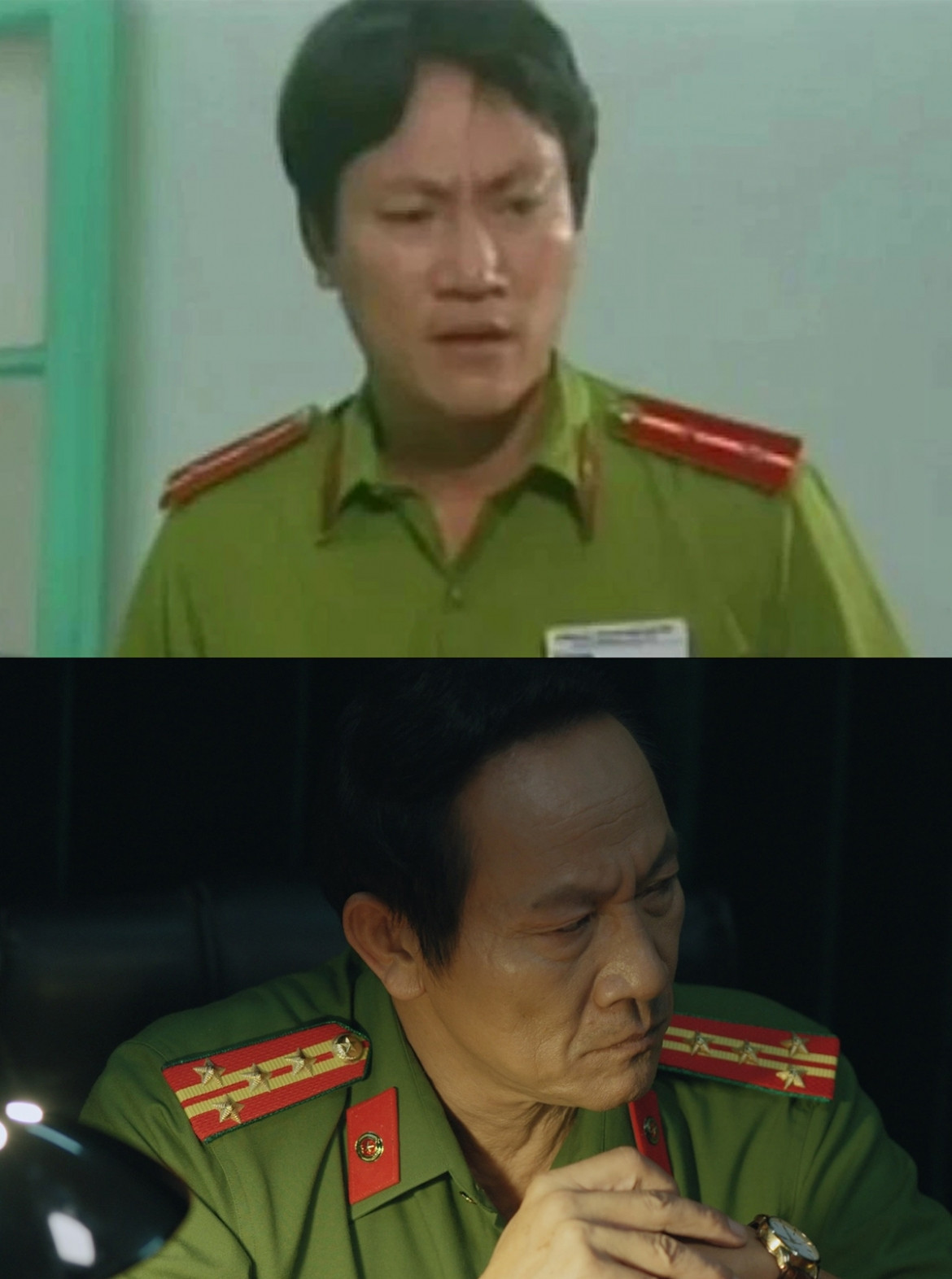 loat nam dien vien noi tieng voi vai cong an tren phim gio vang vtv hinh anh 4