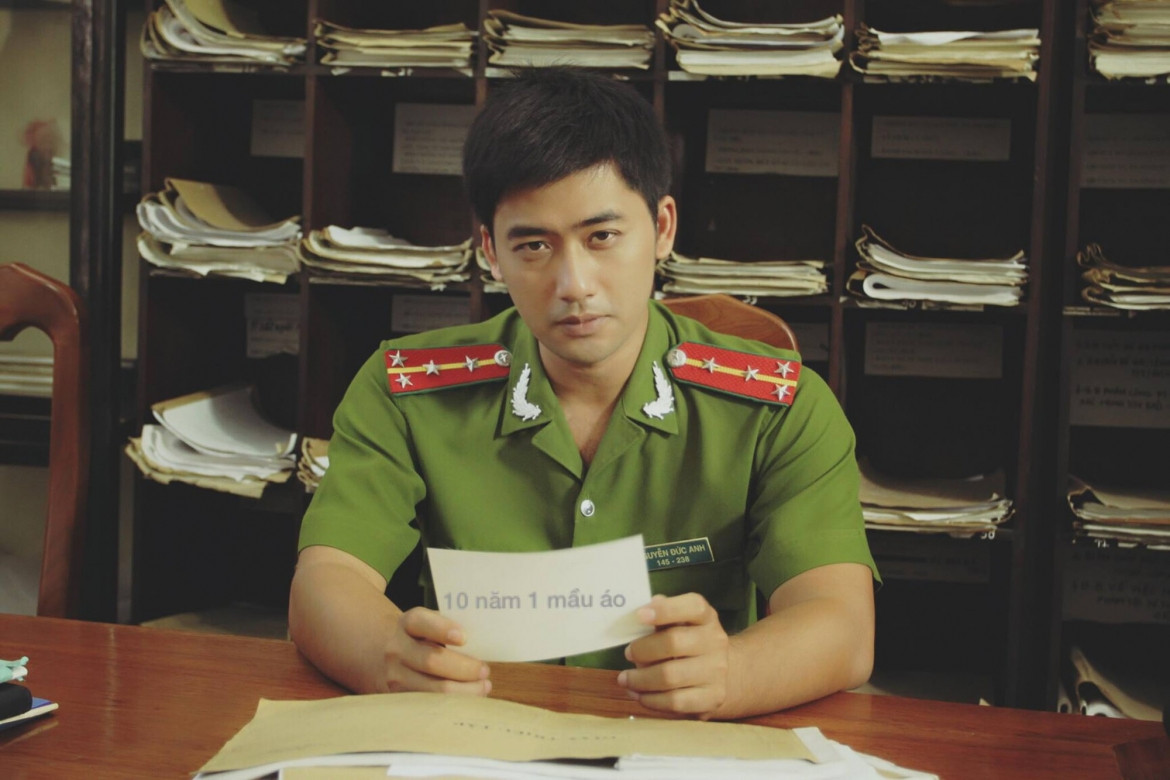 loat nam dien vien noi tieng voi vai cong an tren phim gio vang vtv hinh anh 1