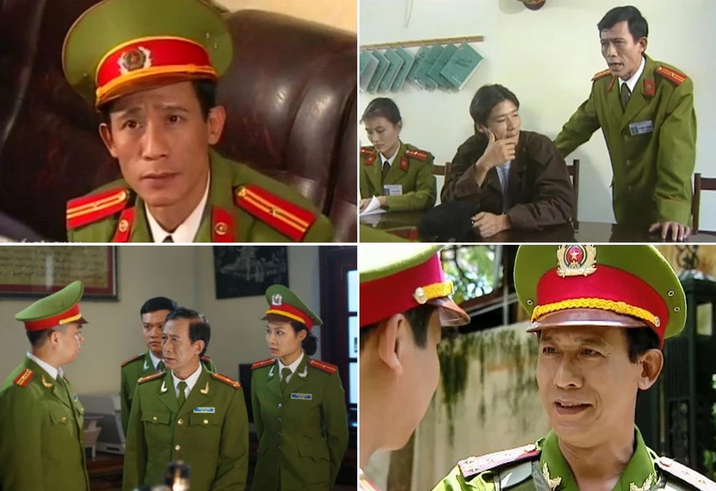 loat nam dien vien noi tieng voi vai cong an tren phim gio vang vtv hinh anh 3