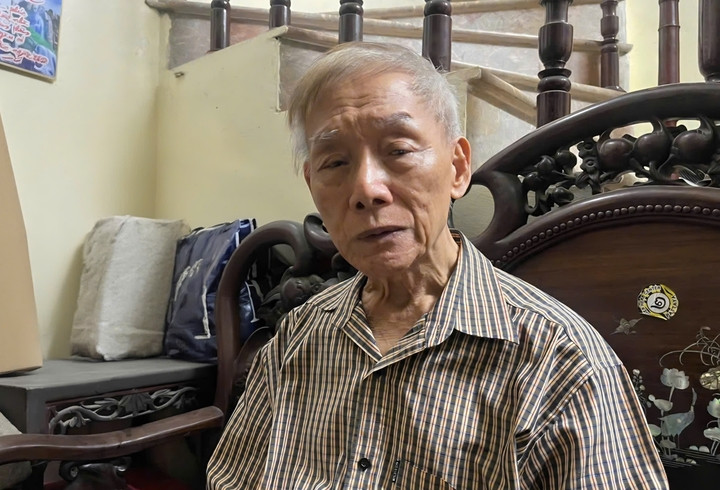 Ông Thái Hỷ Thìn năm nay 86 tuổi.