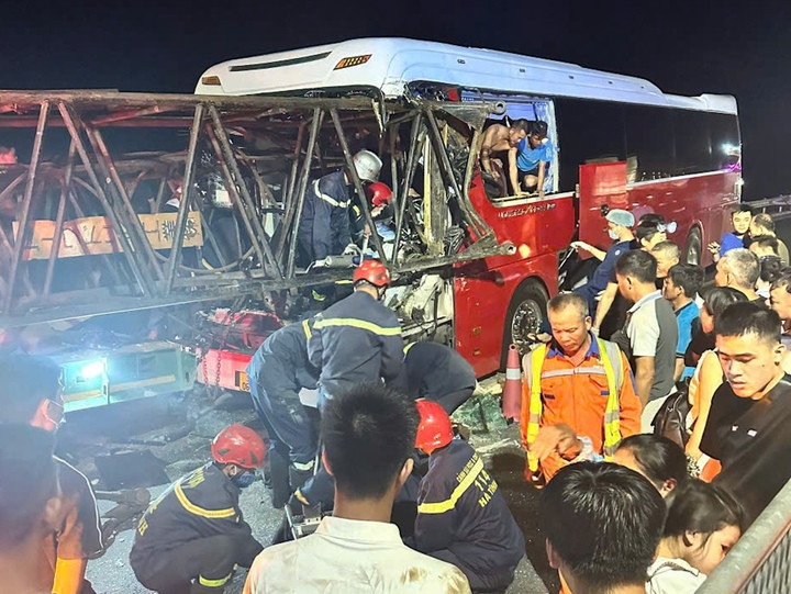 Hiện trường vụ tai nạn