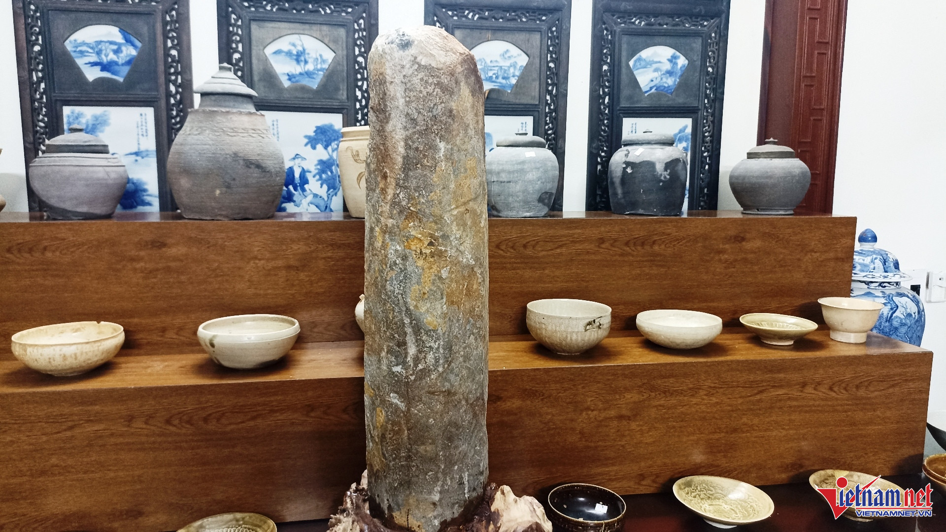 ‘Gã khùng’ ở Ninh Bình hơn 20 năm sưu tầm cổ vật với mong muốn đặc biệt插图3 W-Ông Cường 5.jpg