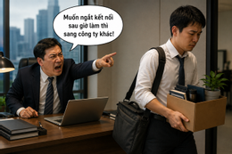 Nhiều người sếp coi nhân viên không nhận tin nhắn ngoài giờ là vô trách nhiệm. (Ảnh minh họa: AI)