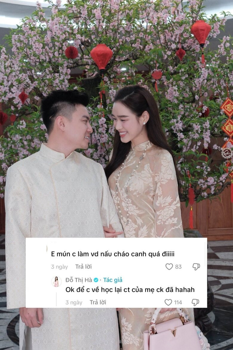 Hoa hậu Đỗ Thị Hà.