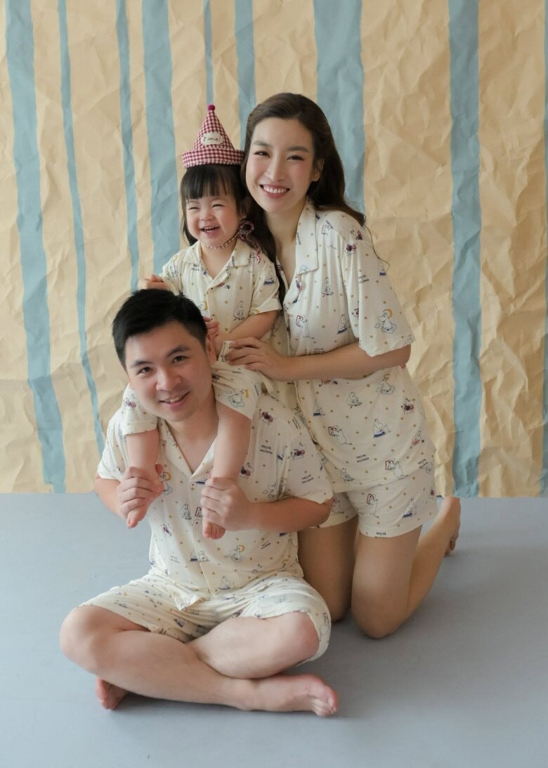 Con gái đầu lòng của cặp đôi được khán giả yêu mến vì tính cách hài hước