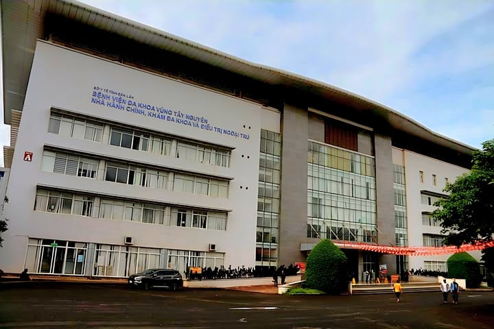 Bệnh viện đa khoa vùng Tây Nguyên.