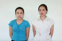 Hai bị can tại cơ quan điều tra. Ảnh: Công an cung cấp.