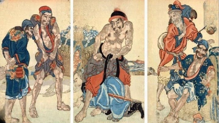 Cách 'trả thù' của Hàn Tín đối với gã đồ tể từng sỉ nhục bắt mình chui háng插图1 Tranh vẽ lại điển tích