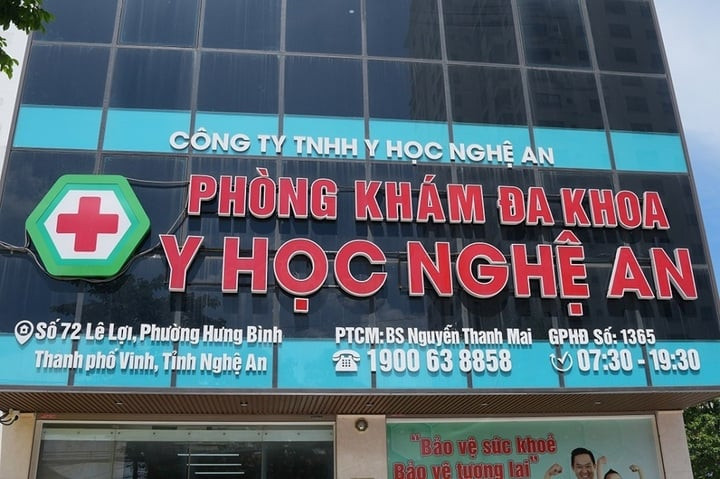 Phòng khám đa khoa Y học Nghệ An.