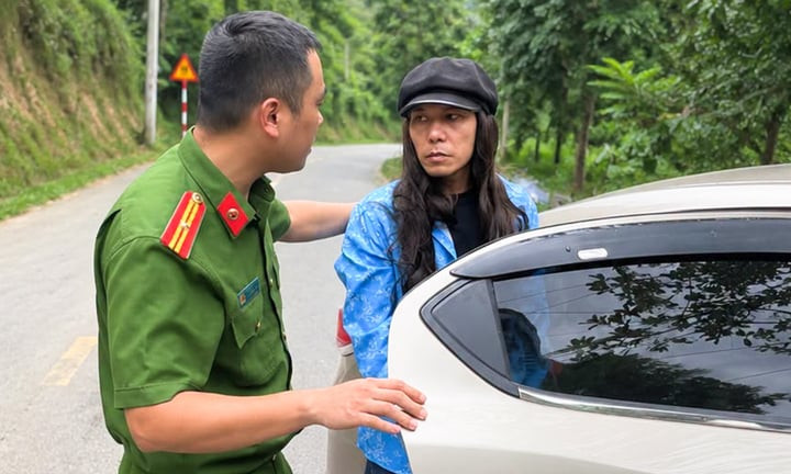 Trần Văn Tam thời điểm bị bắt giữ. (Ảnh: CACC)