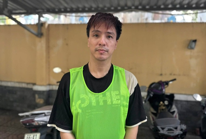 Tăng Nhật Tuệ bị bắt vì liên quan đến ma túy. Ảnh: Công an phường Chánh Hưng