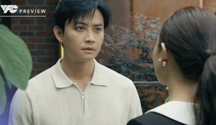 Diệu chủ động nói cho Dương biết tình trạng mang thai của Trang.