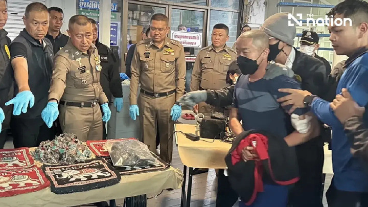 Cảnh sát Thái Lan đột kích căn hộ tại tỉnh Ayutthaya, thu giữ nhiều tang vật liên quan đến cất giấu và đóng gói heroin.
