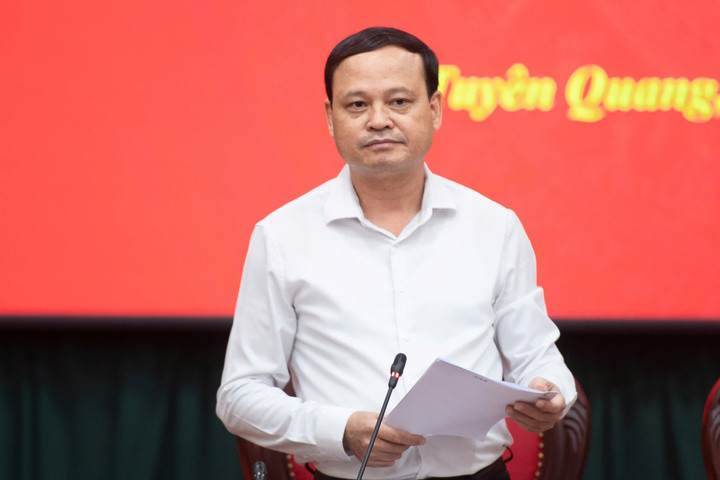 Ông Nguyễn Mạnh Tuấn, Phó Chủ tịch Thường trực UBND tỉnh Tuyên Quang.