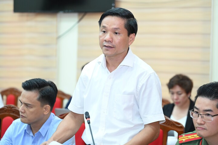 Ông Hoàng Minh Cảnh, Phó Giám đốc Sở Giáo dục và Đào tạo Tuyên Quang.