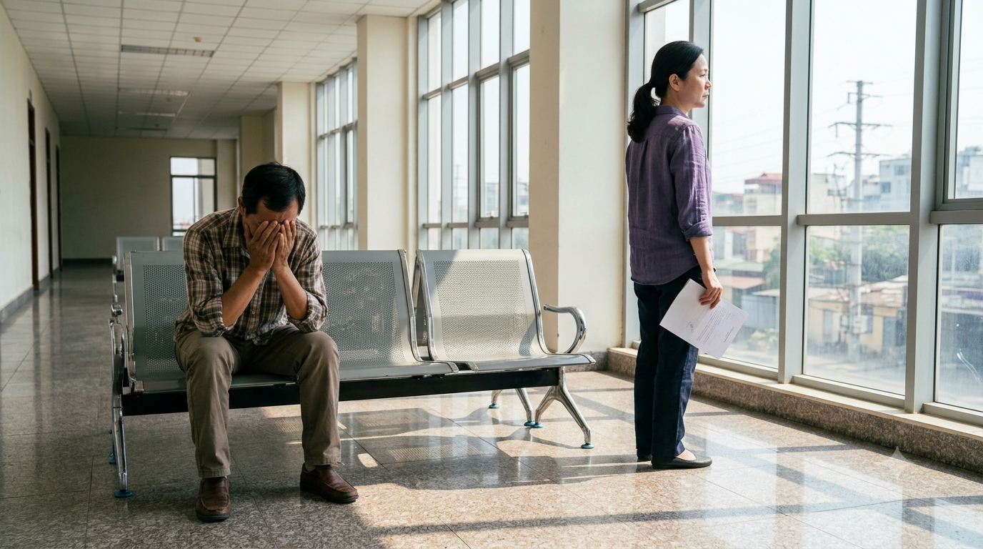 Bi kịch gia đình nghiệt ngã của người đàn ông
