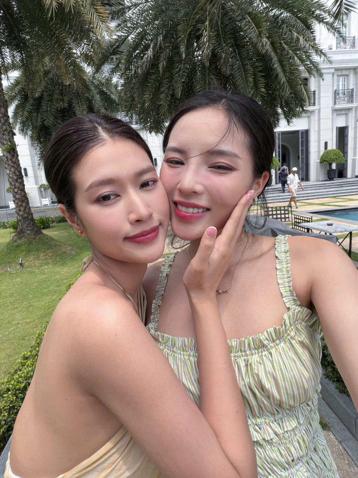 Kỳ Duyên và Thiên Ân là hai nàng hậu có mối quan hệ thân thiết bậc nhất làng giải trí