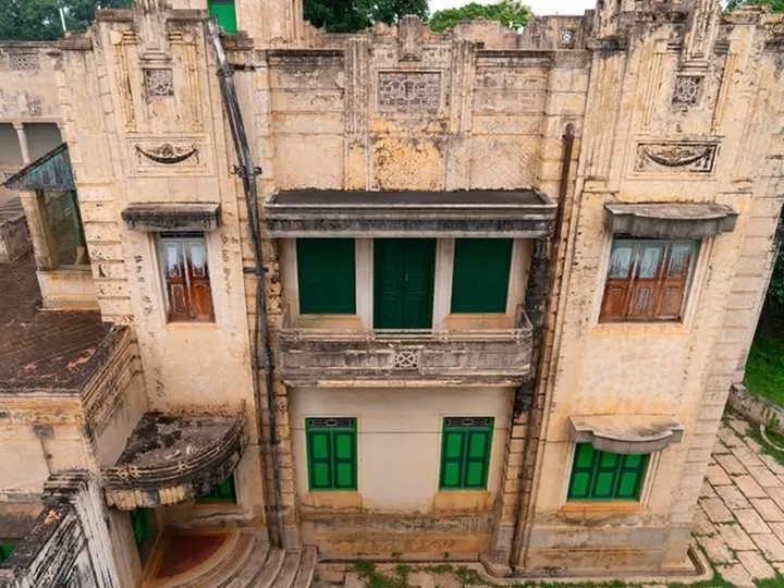 Một dinh thự theo phong cách Art Deco ở Chettinad vào năm 2022. (Ảnh: Getty Images)