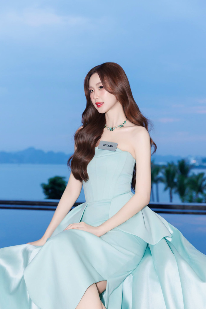 Bảo Ngọc đang có phong độ thi đấu tốt tại Miss World lần thứ 73.