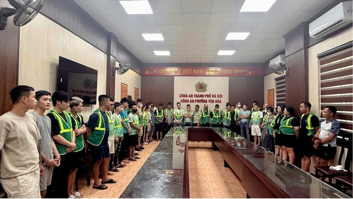 Các đối tượng trong vụ án.