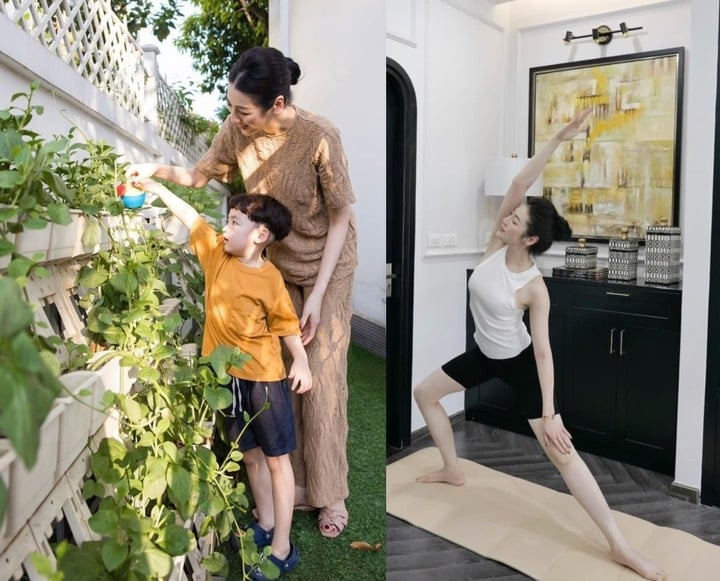 Gia đình Tú Anh đang sinh sống trong căn biệt thự ven sông ở ngoại thành Hà Nội. Trên trang cá nhân, nàng hậu thường xuyên đăng ảnh không gian sống sang trọng rộng rãi khiến nhiều người trầm trồ. Được biết tổ ấm nhỏ của cặp đôi có giá lên tới hơn 10 triệu USD (gần 250 tỷ đồng).