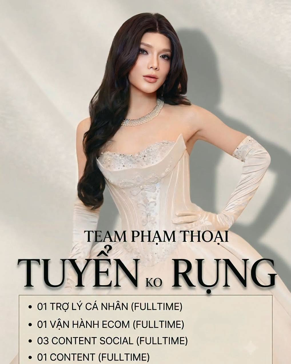 Team Phạm Thoại tuyển dụng - Ảnh:&nbsp;VHUEvent Group