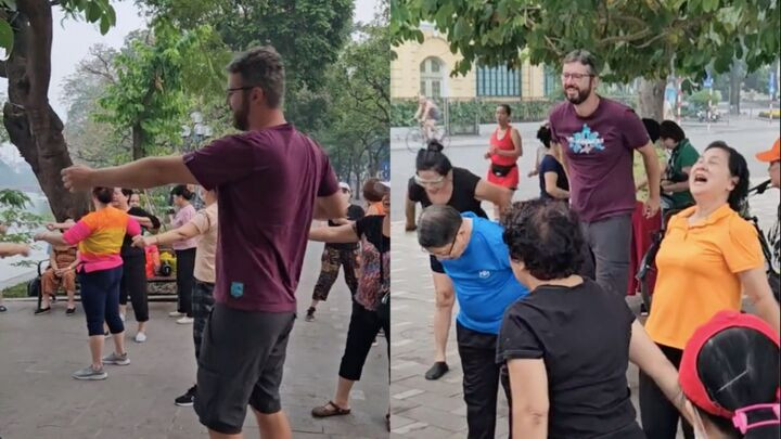 Du khách Tây: Không khí tập thể dục sáng ở Việt Nam 'có tính gây nghiện rất cao'插图 Du khách Tây: Không khí tập thể dục sáng ở Việt Nam 'có tính gây nghiện rất cao' - 1
