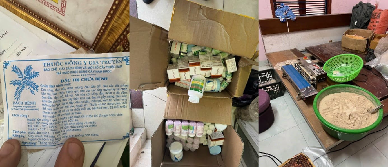 Hà Nội: Khởi tố 2 đối tượng trộn Paracetamol vào thuốc Đông y, nổ chữa bách bệnh插图1 bbbbbbbbbbbbbbbbbbbbbbbbb.png