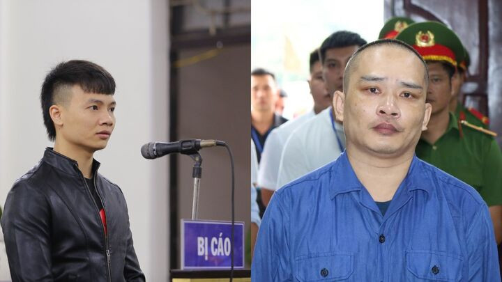 Khá “Bảnh” (bên trái) và Tiến “Bịp” là những giang hồ mạng nổi tiếng trên Internet đã bị pháp luật xử lý.